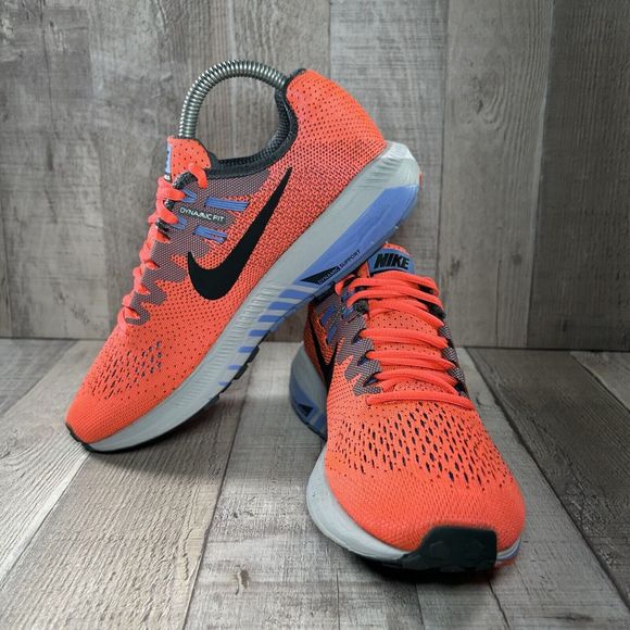 Nike Womens Air Zoom Structure 20 Running Shoes Sneaker Orange Size 7 849577-600 - Picture 2 of 15